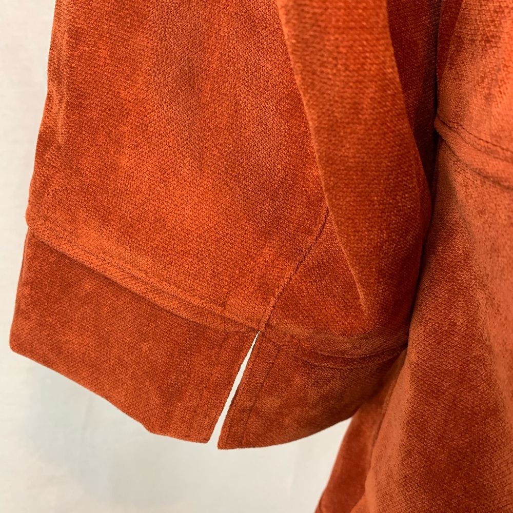 Fox &Ali faux suede rust jacket , size 3x - Picture 4 of 6